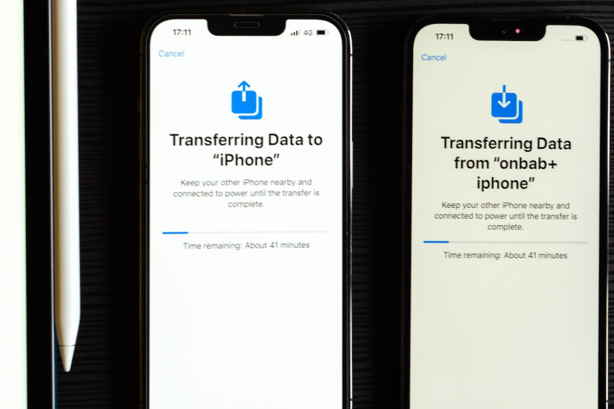 How Long Does It Take To Transfer Data From One iPhone To Another In