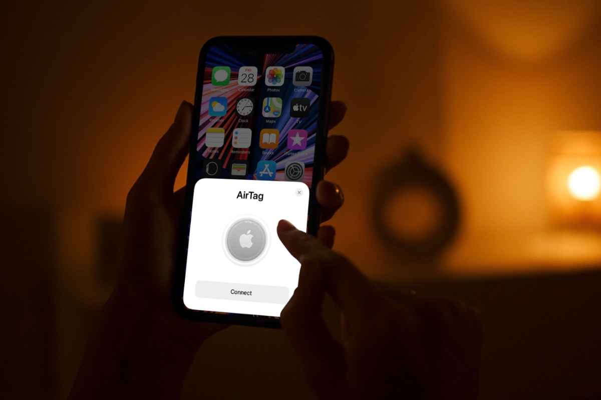 how to set up apple airtag