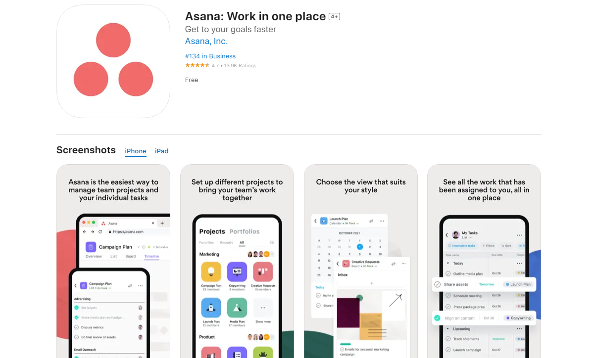 Asana Best Apps For Content Creation