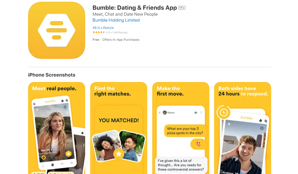 Bumble Apple App
