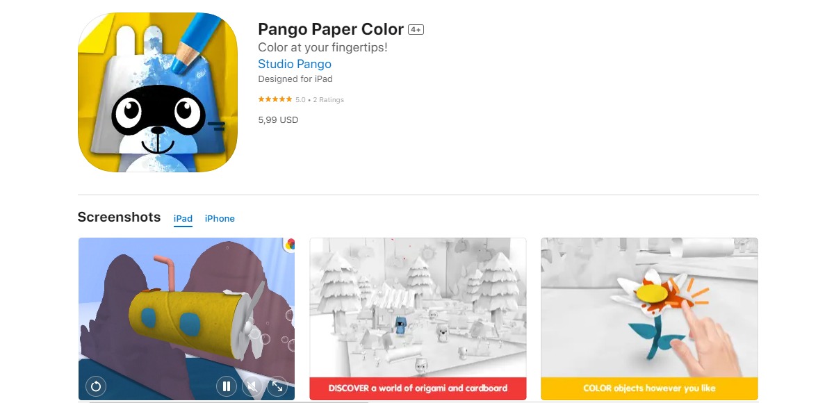 Pango Paper Color
