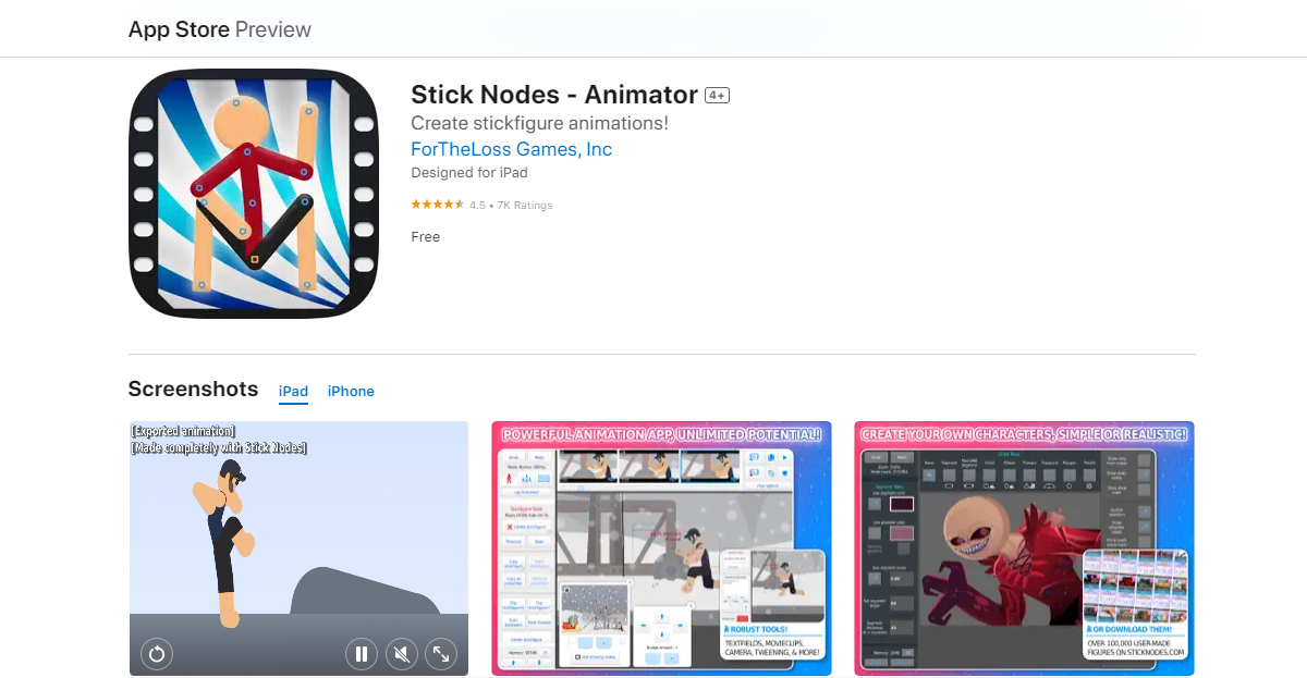 Stick Nodes iOS