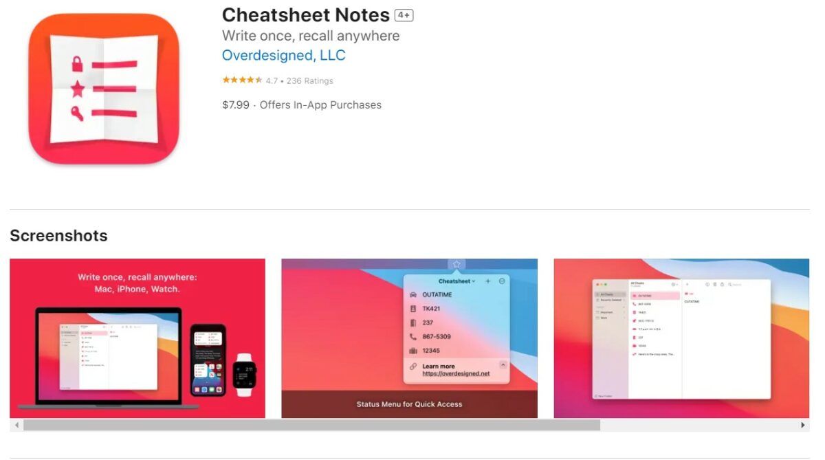 Cheatsheet Best Apps For Apple Watch