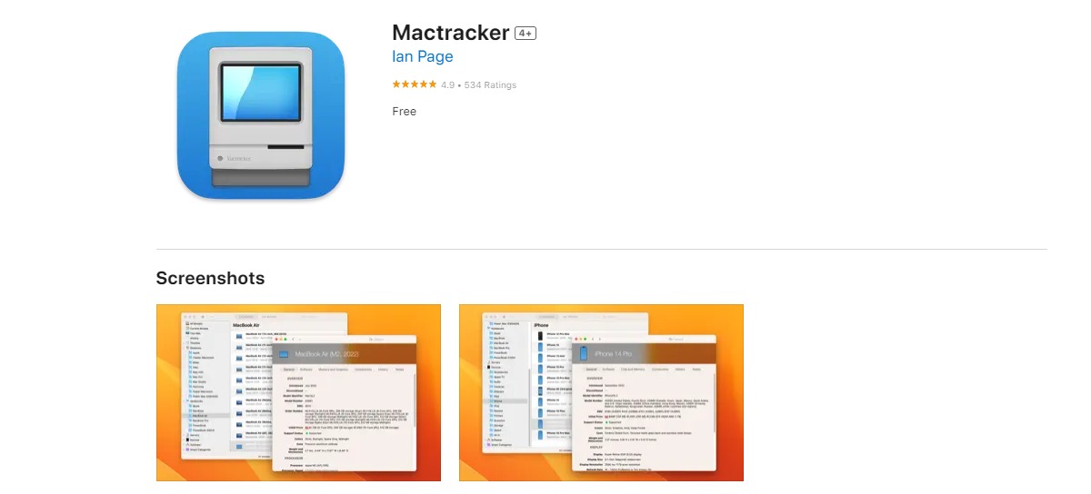 Mactracker