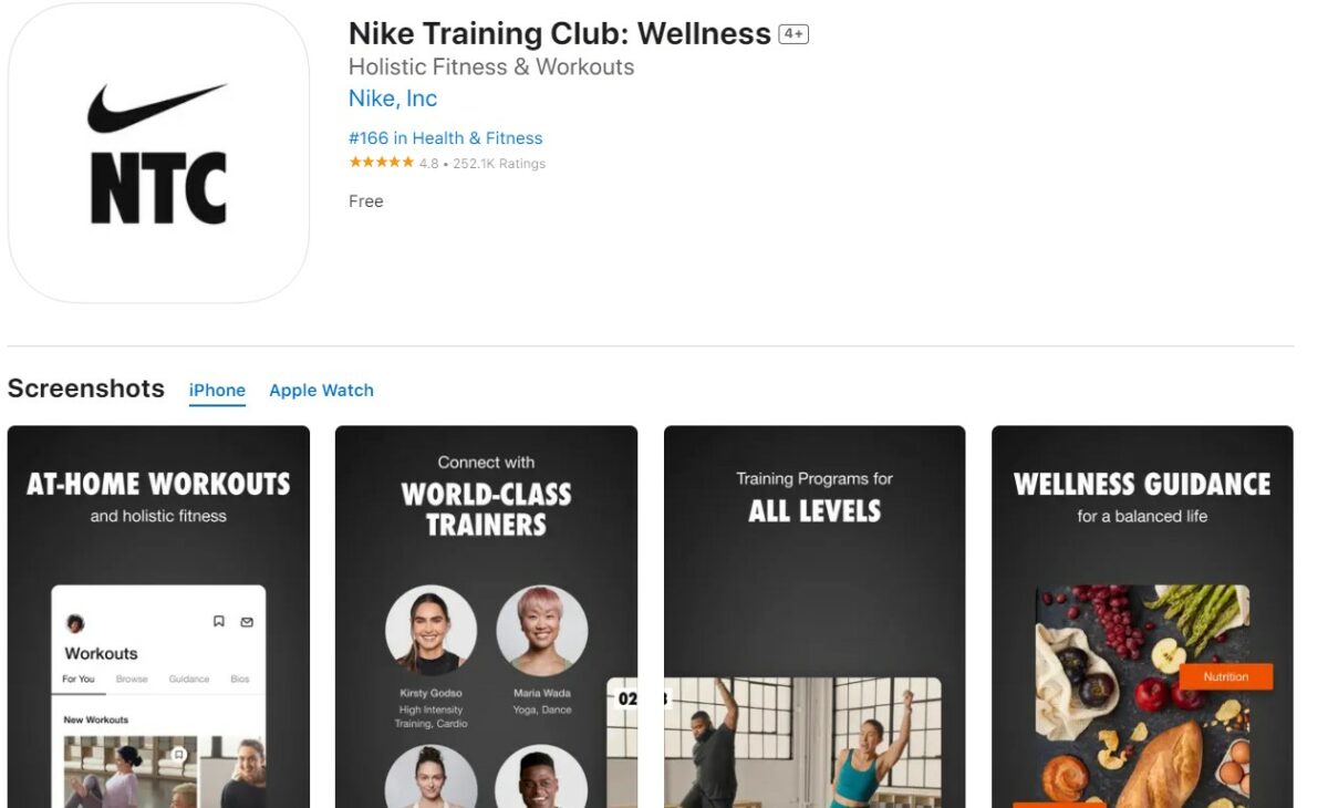 Nike Training Club Best Apps For Apple Watch
