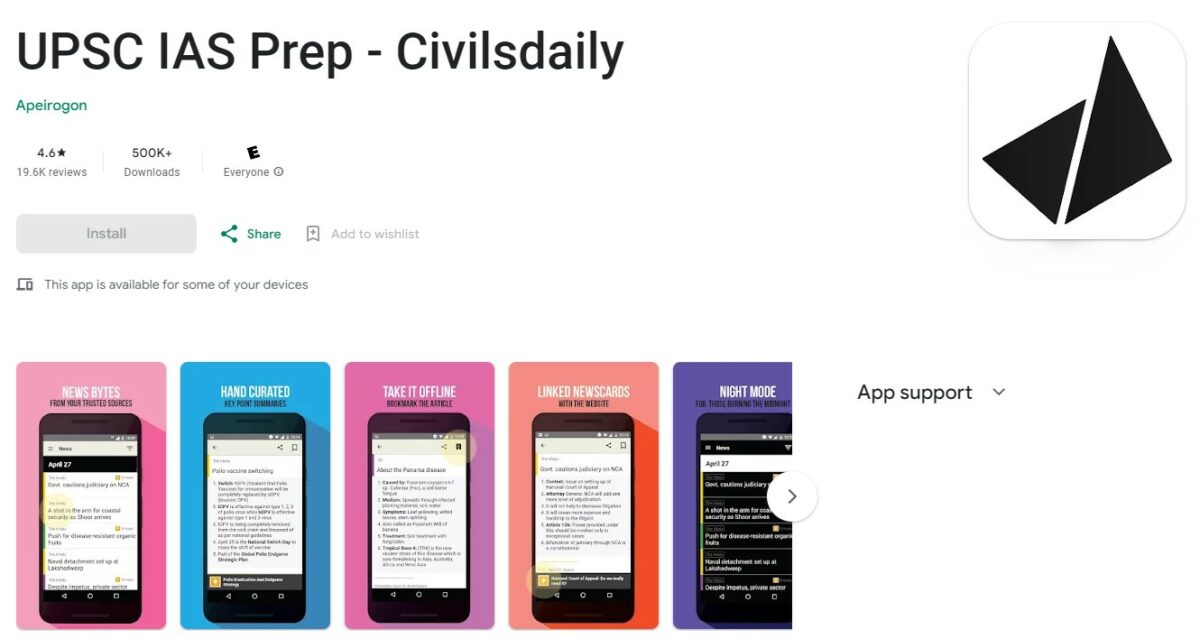 civilsdaily Best Apps For UPSC