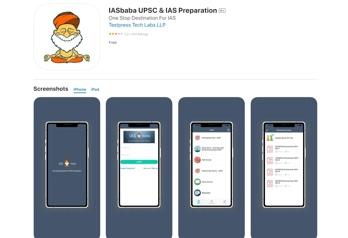 iasbaba Best Apps For UPSC
