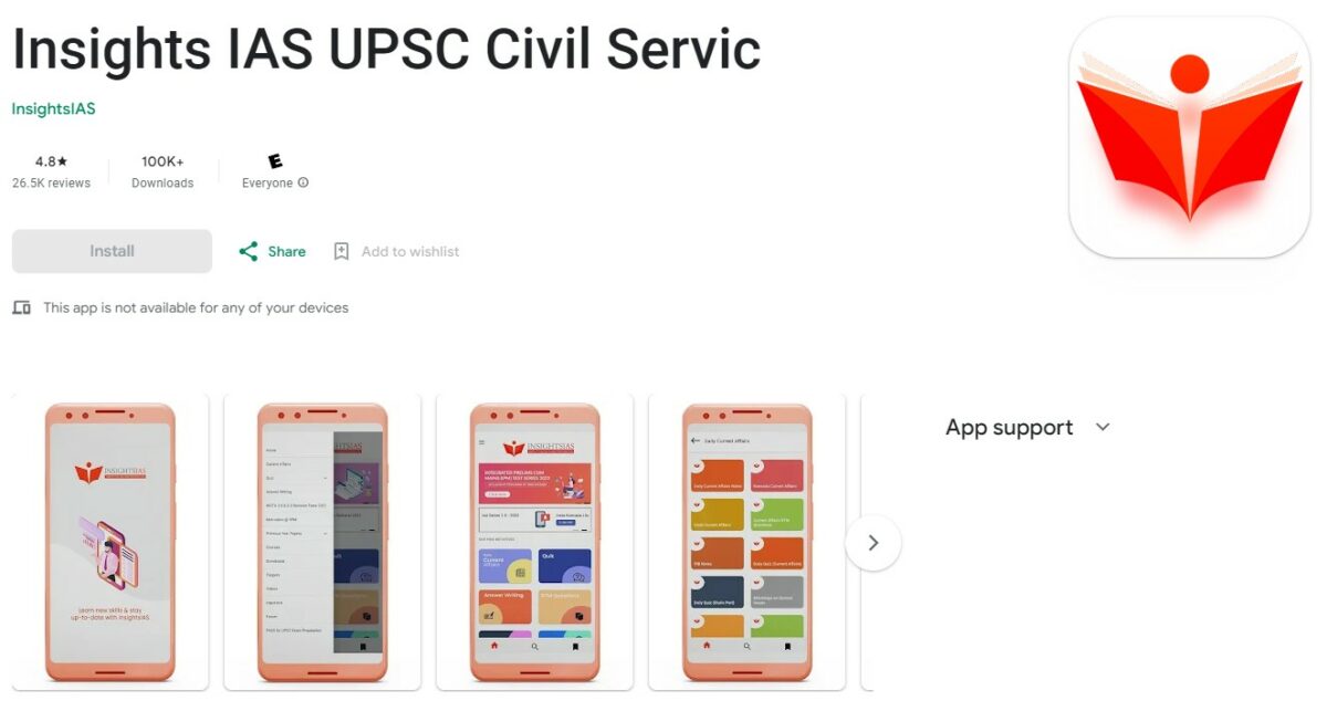 insights ias Best Apps For UPSC