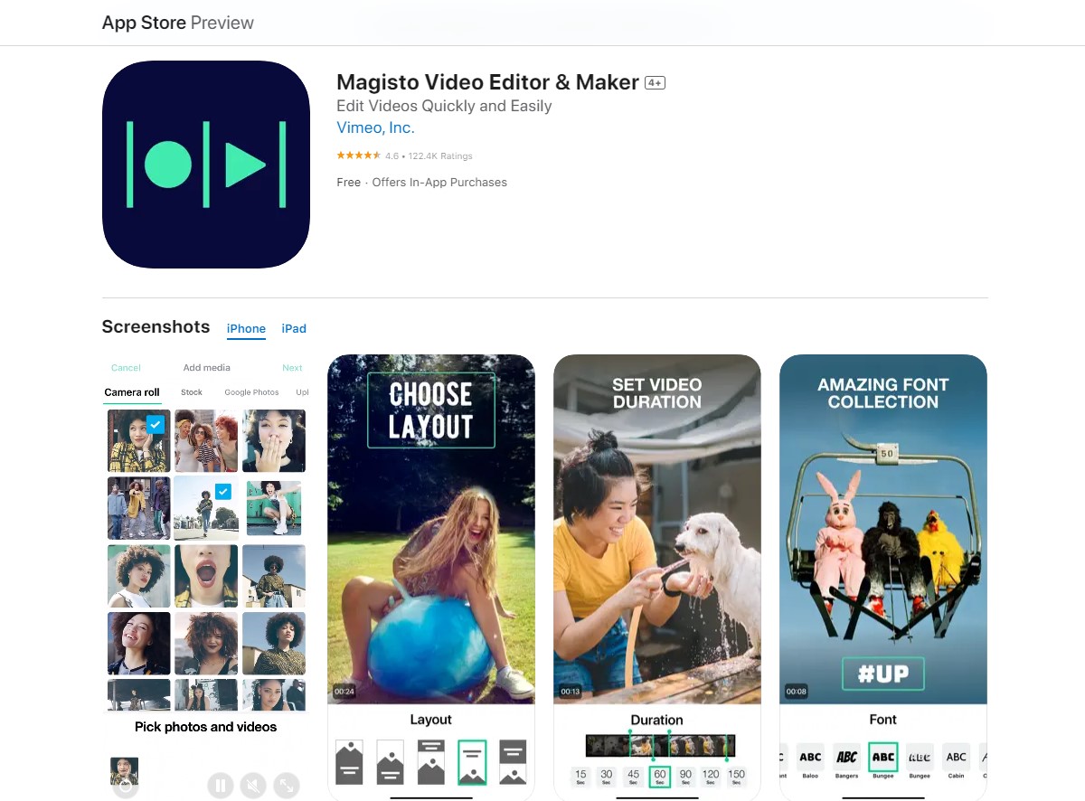 magisto Best Apps For Video Editing 