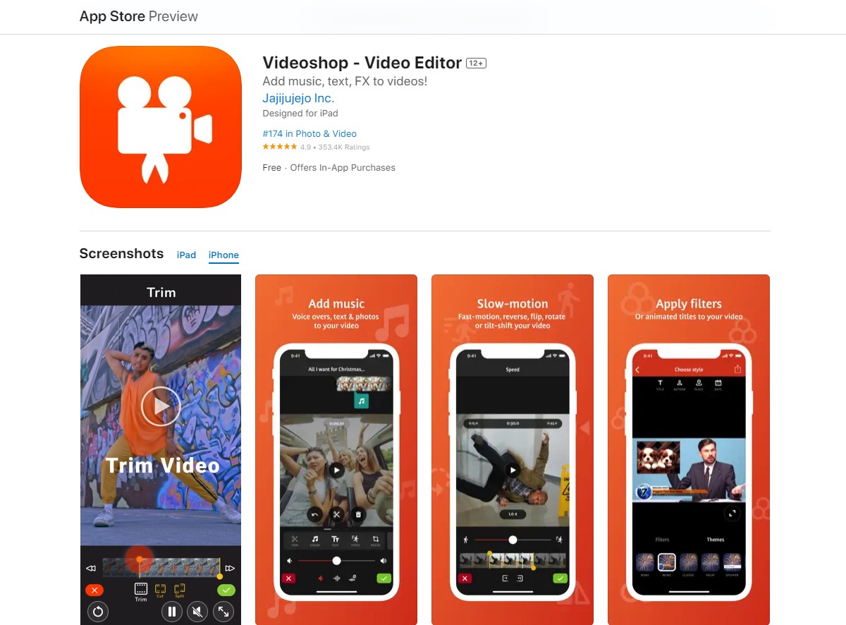videoshop Best Apps For Video Editing 