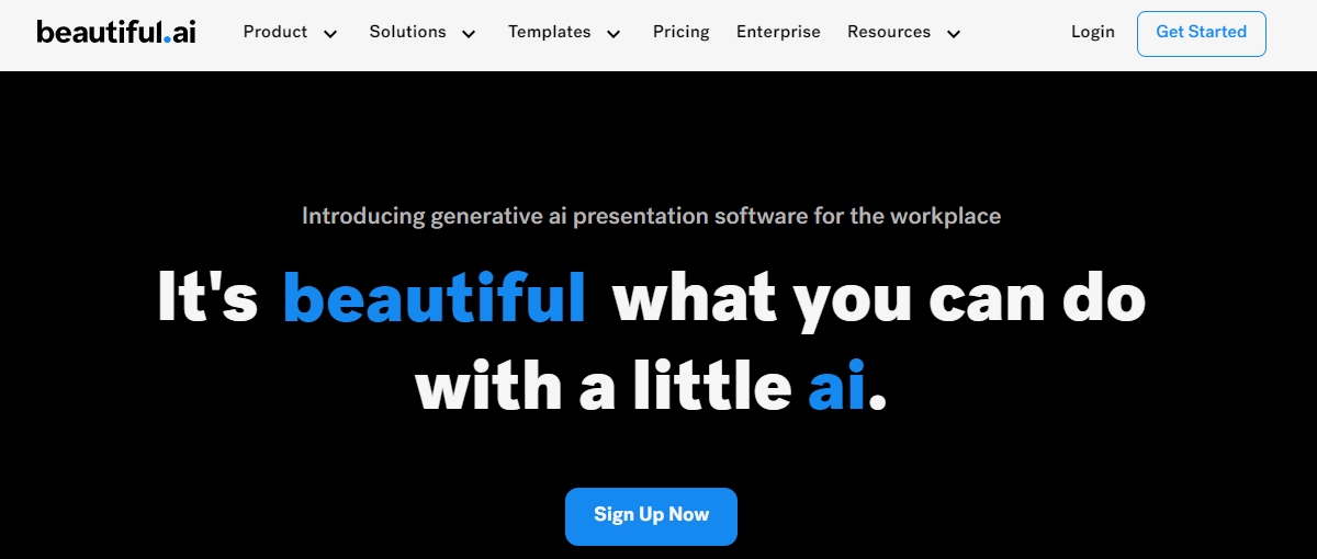 beautiful.ai Best Apps for Presentations
