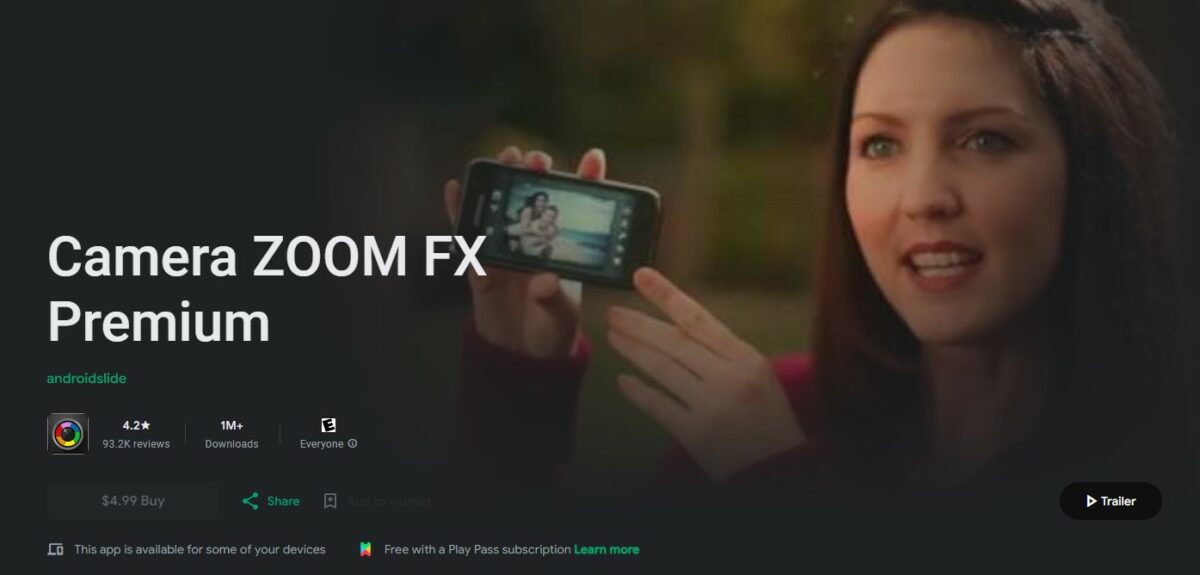 Camera Zoom FX Premium Best Apps for Photos