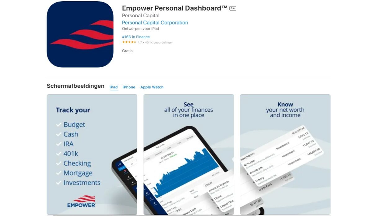 Empower Personal Dashboard Best Apps For Budgeting
