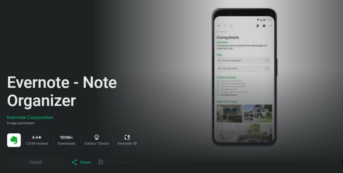Evernote Apps For To Do Lists