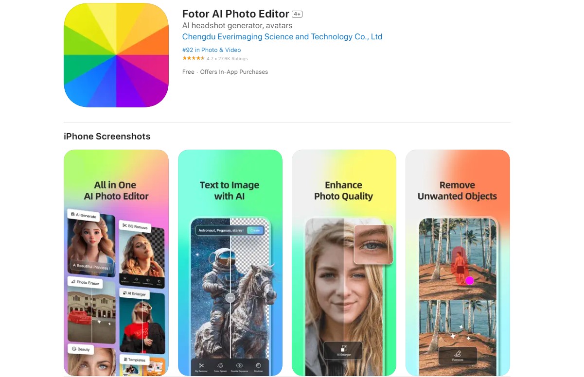 Fotor Collage Maker Best Apps for Collage Making