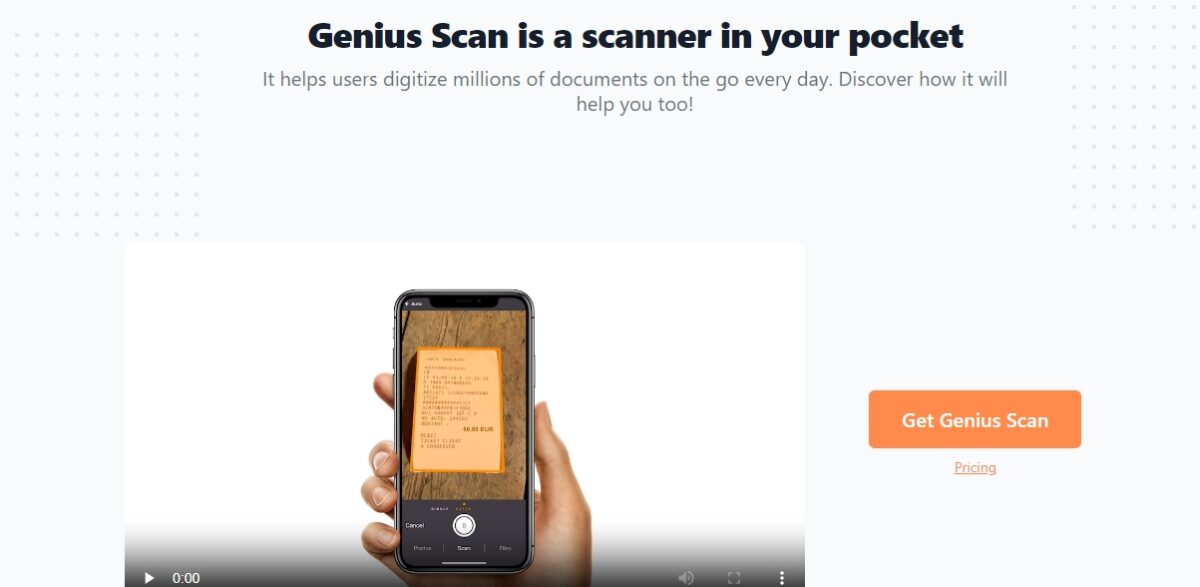 genius scan Best Apps for Presentations