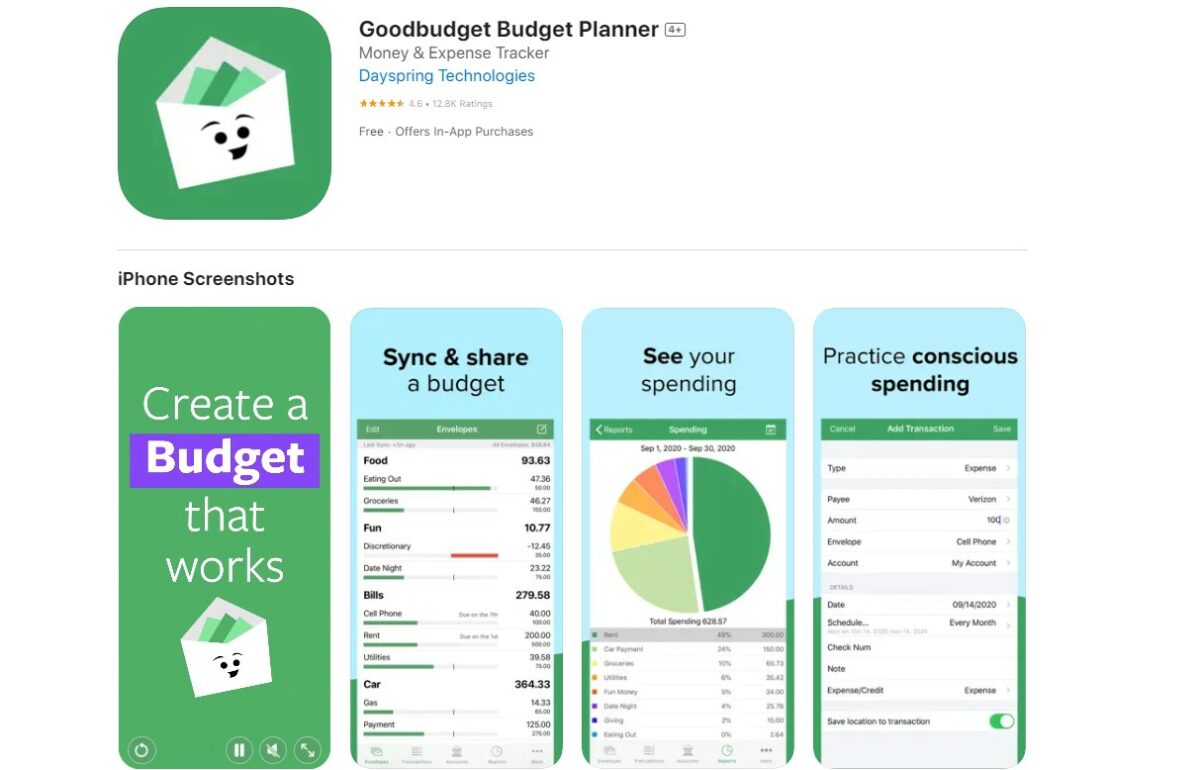 Goodbudget Best Apps For Budgeting