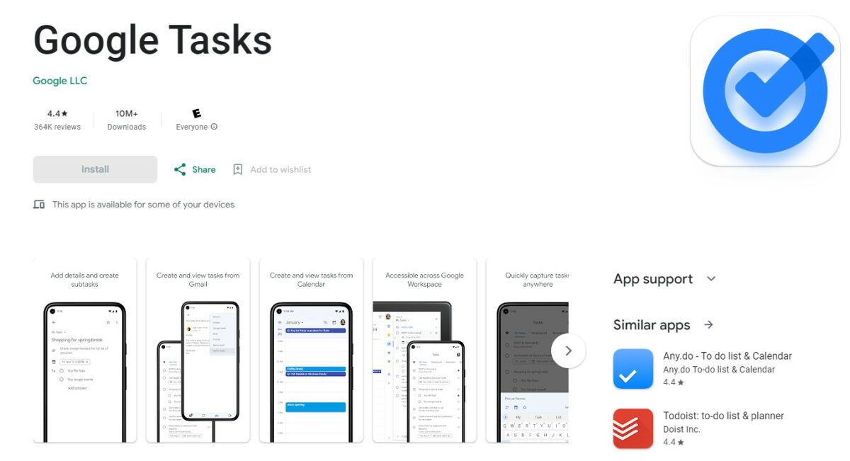 Google Tasks Apps For To Do Lists