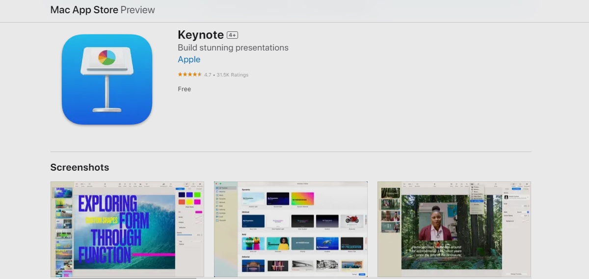 keynote for mac Best Apps for Presentations