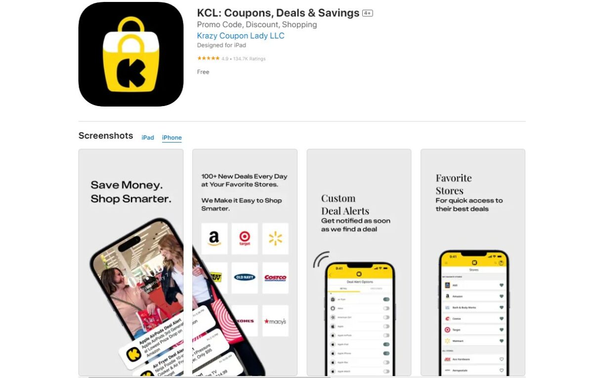 Krazy Coupon Lady Best Free Apps for iPhone