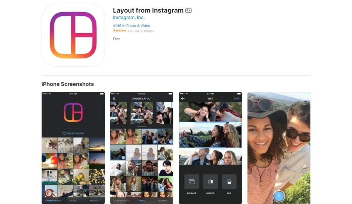 Layout from Instagram Best Apps for Collage Making