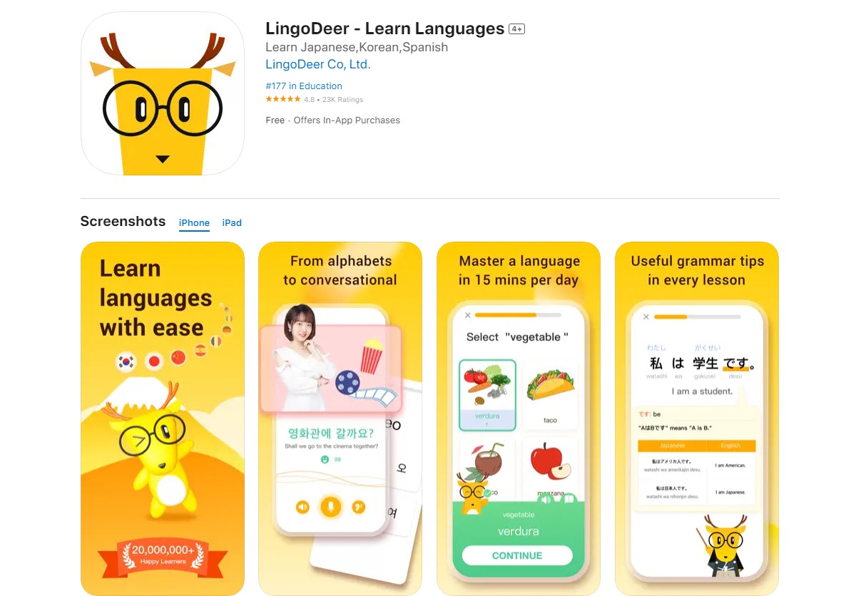 lingodeer Best Apps for Learning English
