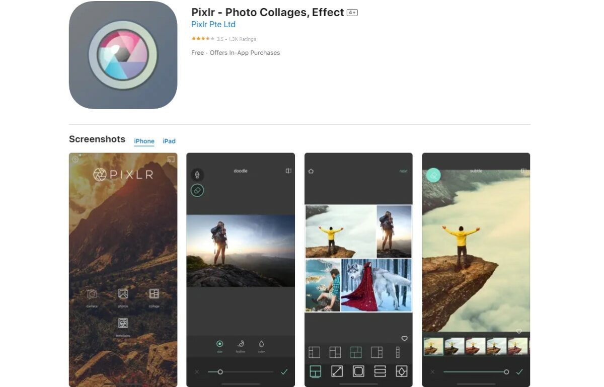 Pixlr Best Apps for Collage Making