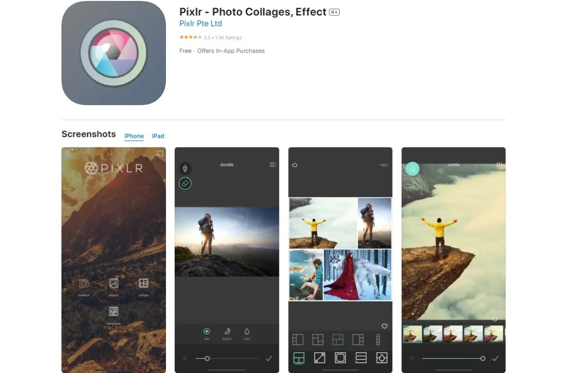 Pixlr Best Apps for Photos