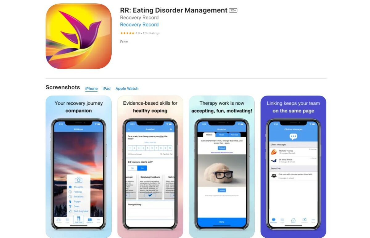 Recovery Record Best Apps for Mental Health