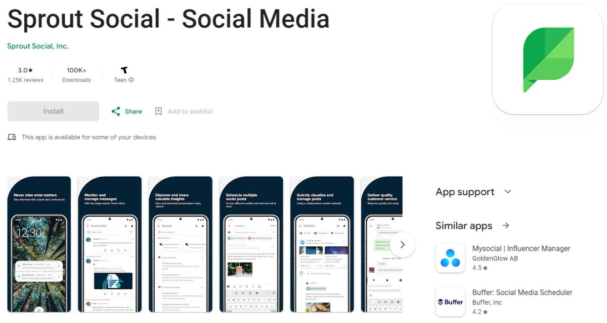 Sprout Social Best Apps for Instagram