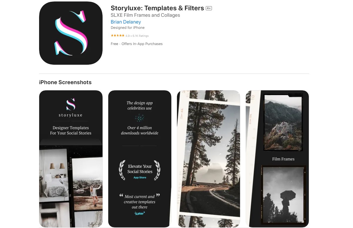 Storyluxe Best Apps for Instagram