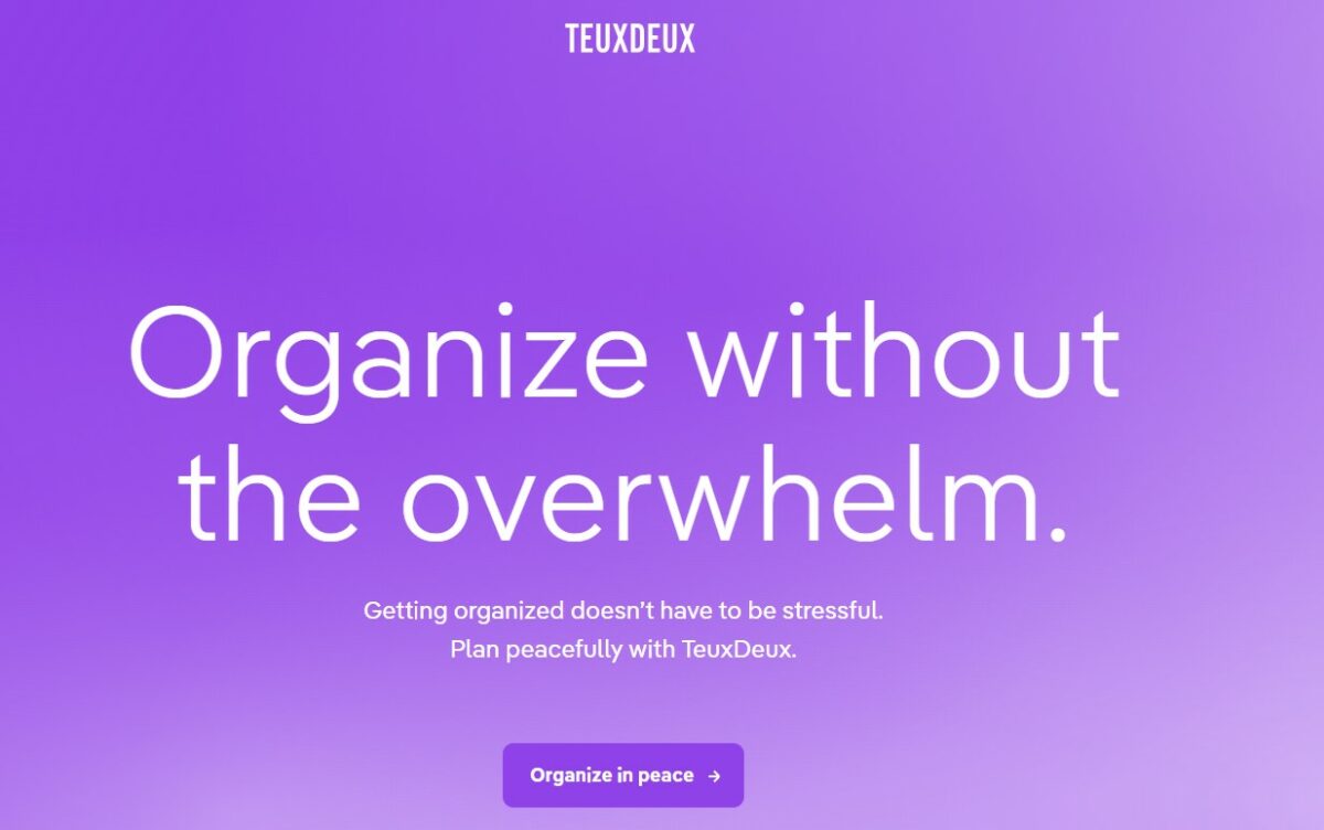 TeuxDeux Apps For To Do Lists