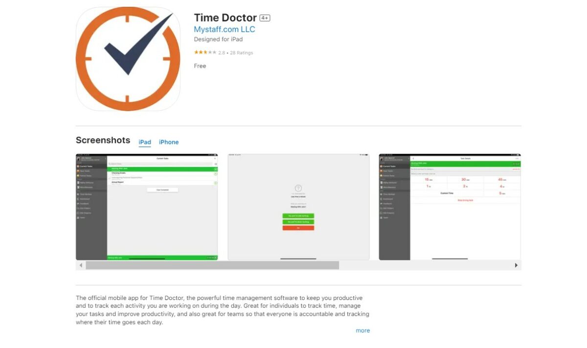 Time Doctor Best Apps for Virtual Assistants