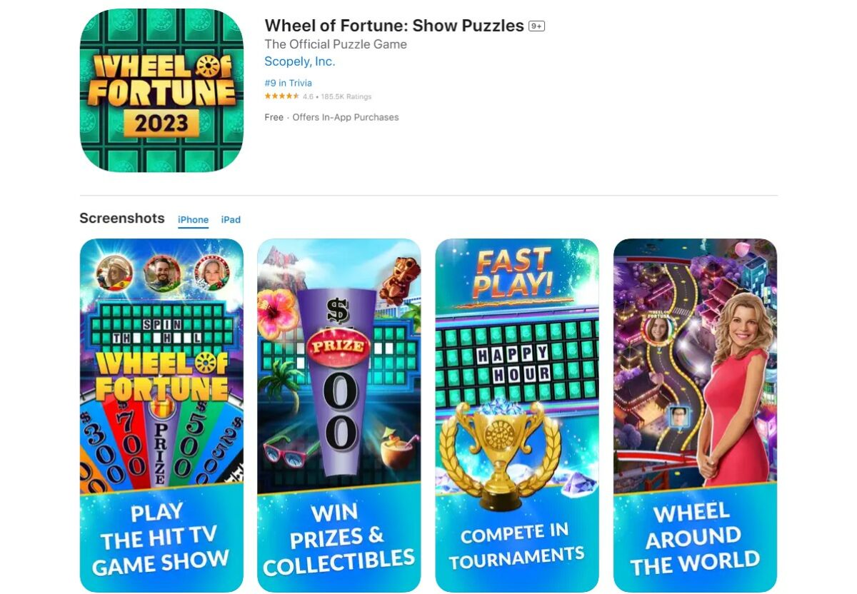 wheel of fortune Best Quiz Apps