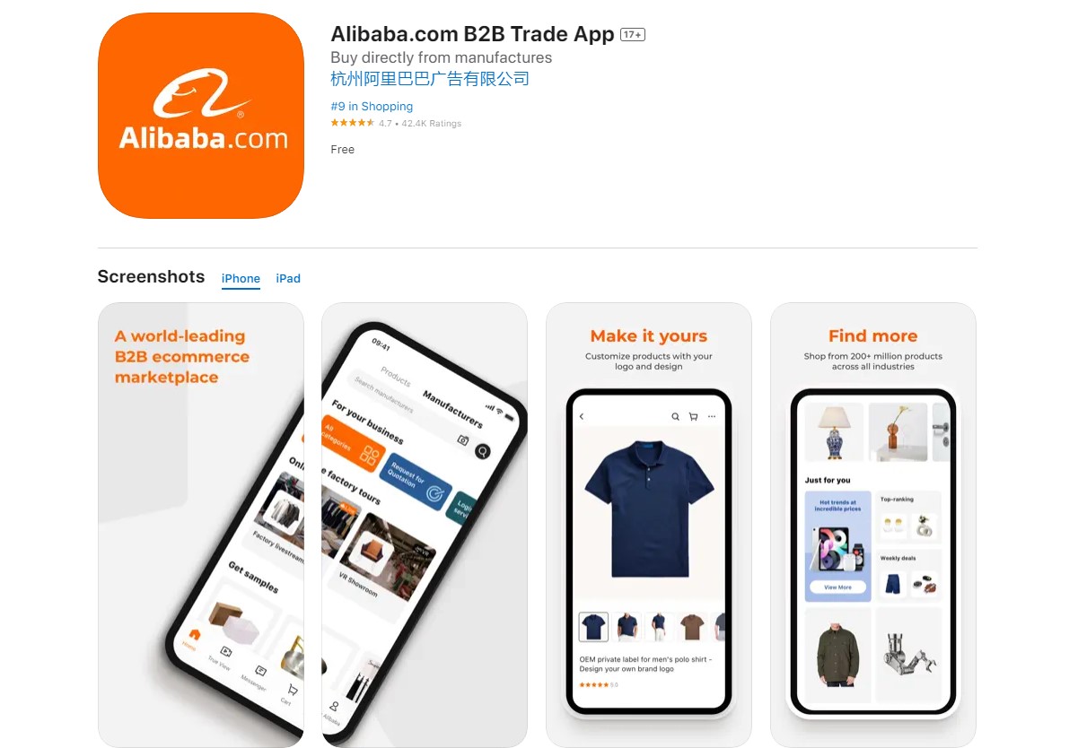 Alibaba Best Apps For Online Shopping
