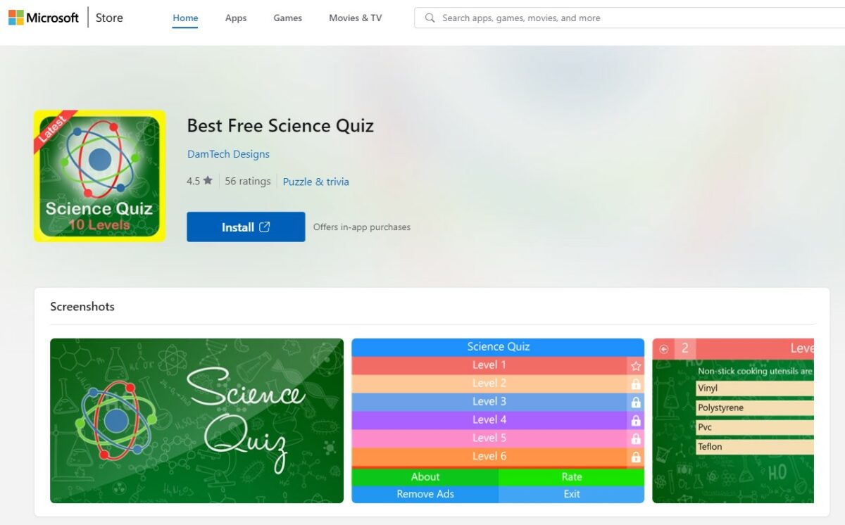 best free science quiz Best Apps for Biology