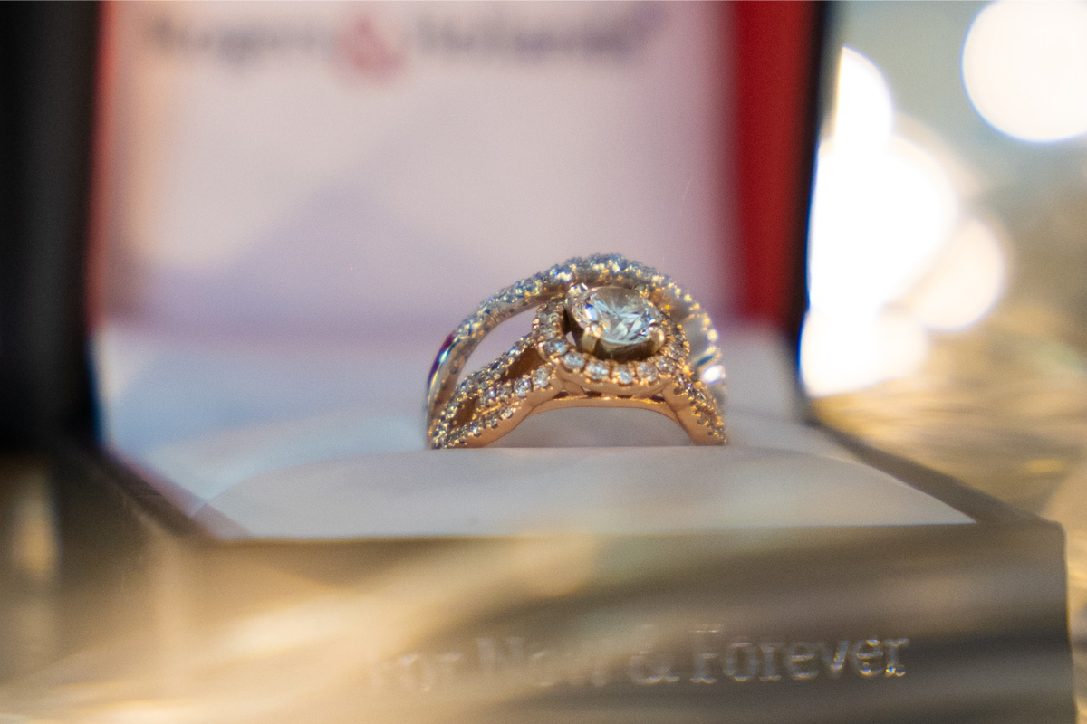 charming diamond ring