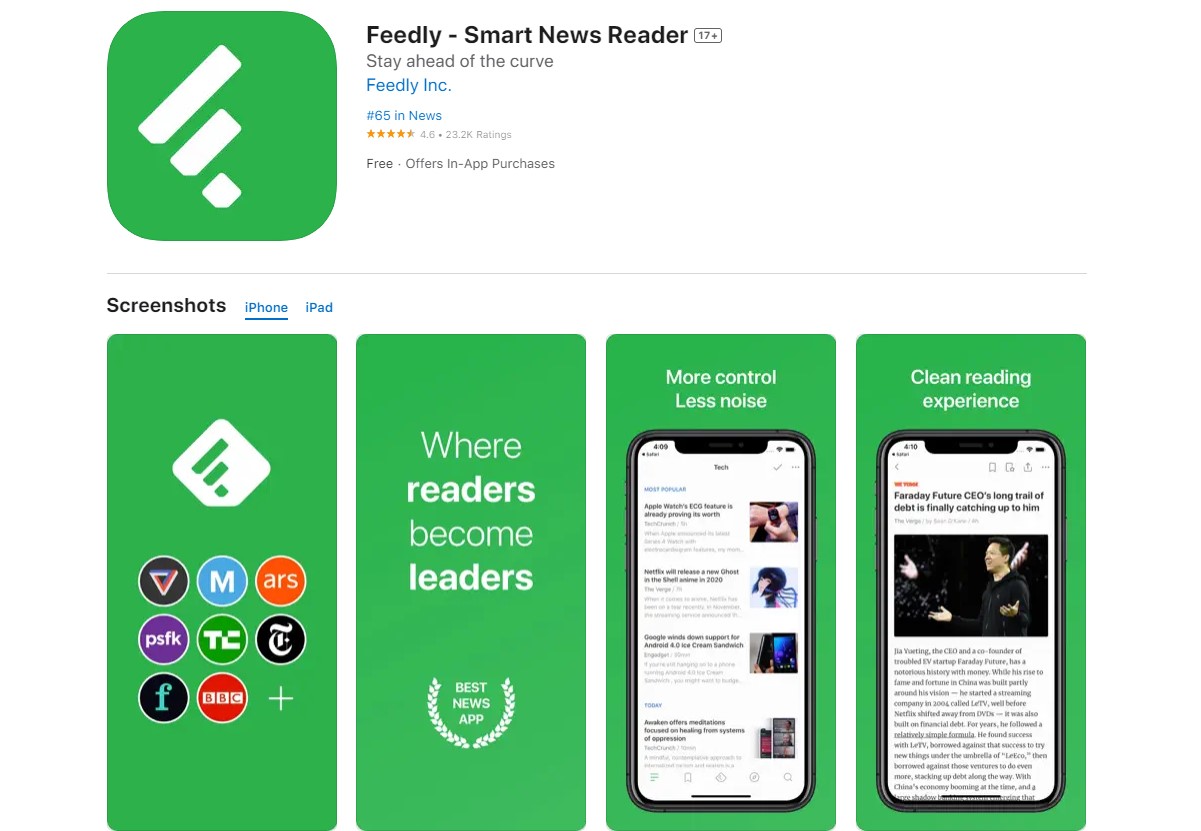 feedly Best Apps For Content Creation
