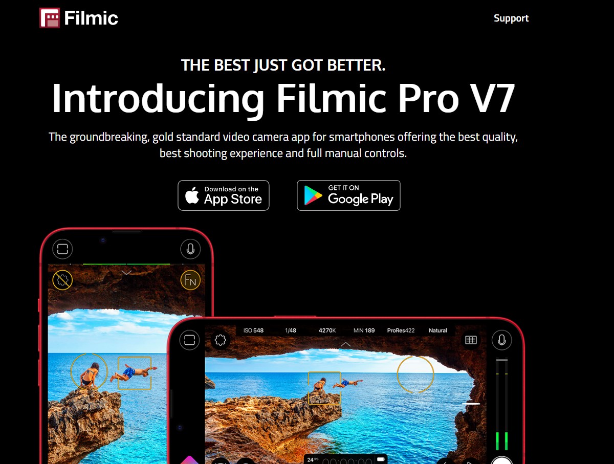 filmic pro Best Apps for Photography