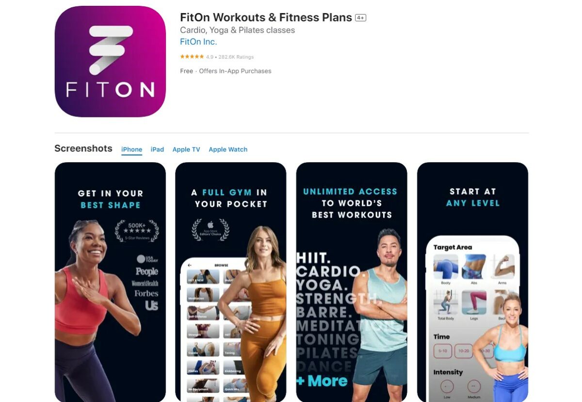 fiton Best Apps for Workout