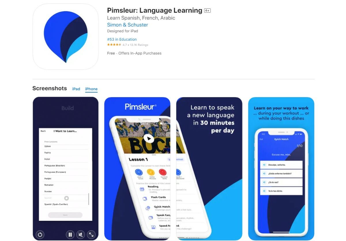Pimsleur Best Apps for Learning Japanese
