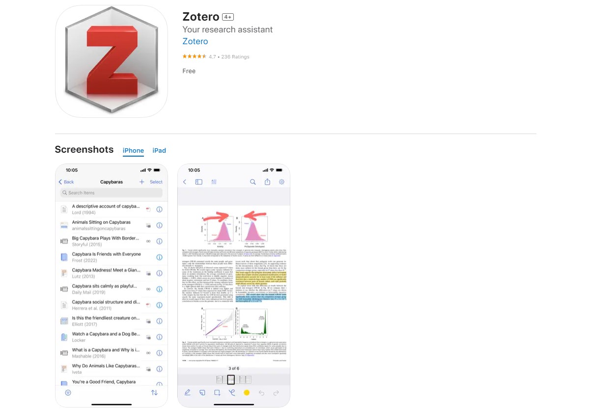 Zotero Best Apps for College Students